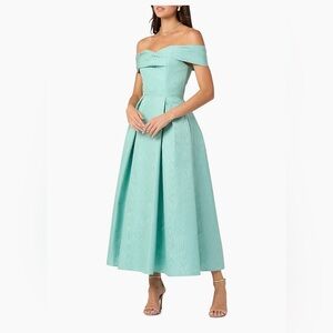 Shoshanna June Off The Shoulder Midi, Sz 12 NWT